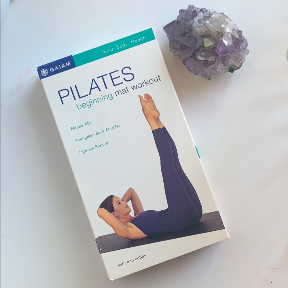 5/$15 Gaiam Pilates workout vhs